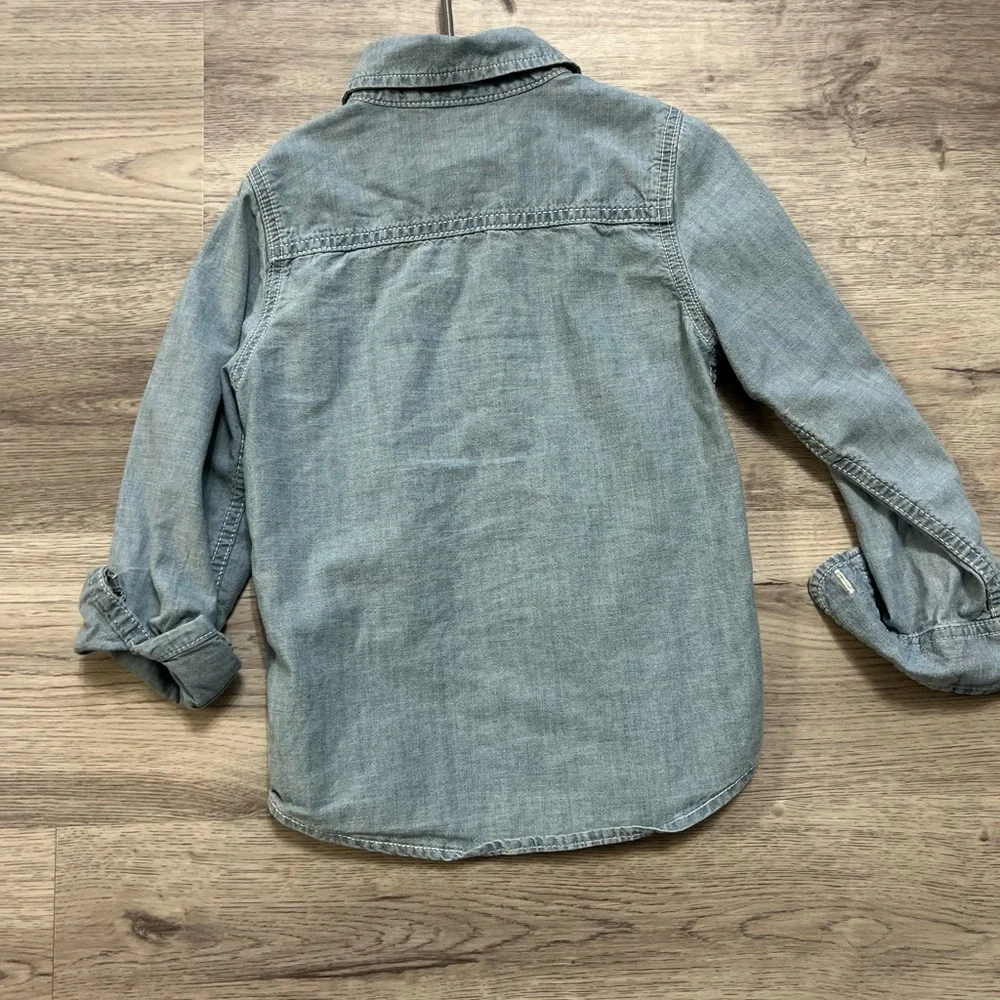 Boys size 6 Jean button up top by Oshkosh